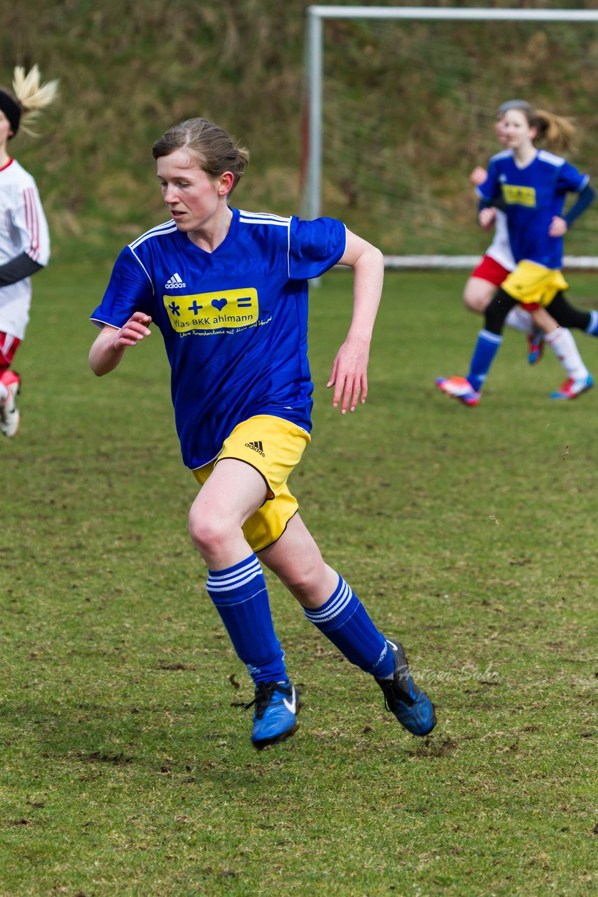 Bild 161 - B-Juniorinnen Tus Tensfeld - TSV Gnutz o.W. : Ergebnis: 1:3